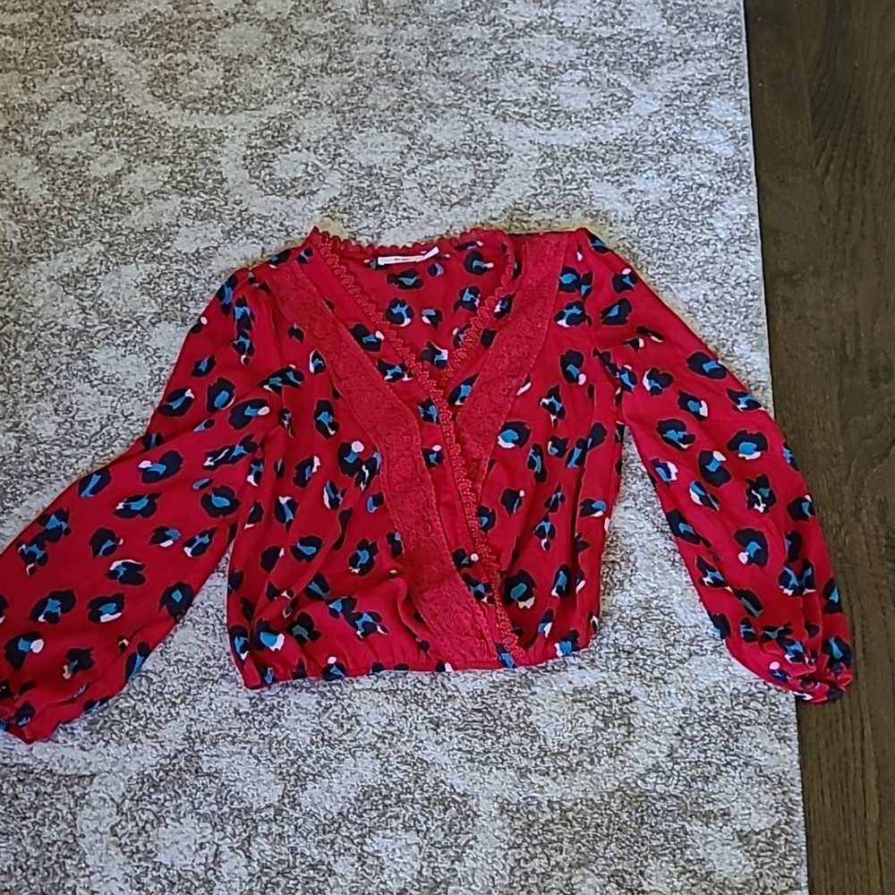 Mi Ami loose fitting long sleeve top xs